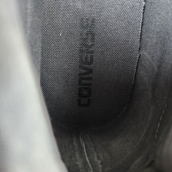 Converse All Star Mid Top Grey Canvas Lace Up Skate Shoes Size Mens 8 Women 10 - Picture 14 of 15